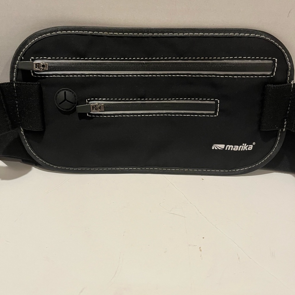 NWOT Marika Black Belt Bag Sleek Minimalist Design SALE!